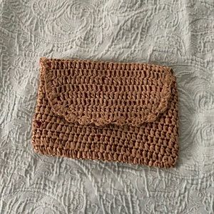 Beautiful rattan clutch